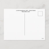 チャールズ・マーティンファッション シーズンポストカード (裏面)