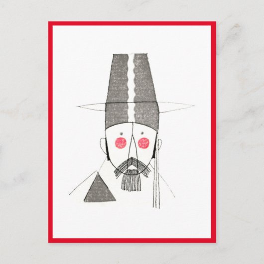 チャールズ・マーティンファッション シーズンポストカード (正面)