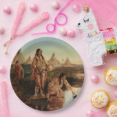 チャールズ・ラッセルの「キャンプの水」 ペーパープレート (パーティー)