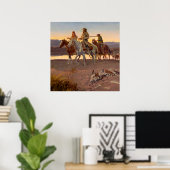 チャールズ・ラッセル著「カーソンの男」 ポスター (ホームオフィス)