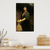 チャールズ・ランデル女性フェラー ポスター (キッチン)