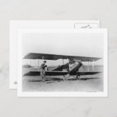 チャールズ・リンドバーグ軍曹 ポストカード (正面/裏面)