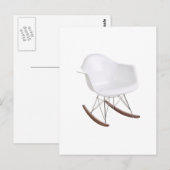 チャールズ&レイエームズシェルエッフェルロッキングチェア ポストカード (正面/裏面)