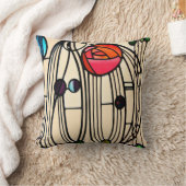 チャールズ・レニー・マッキントシュ クッション (ブランケット)