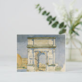 チャールズ・レニー・マッキントシュ – ティタス王アーチ、ローマ シーズンポストカード (スタンド正面)