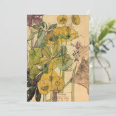 チャールズ·レニー·マッキントッシュ- Spurge With Yham 1909 サンキューカード (スタンド正面)