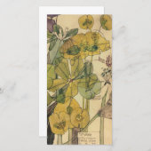 チャールズ·レニー·マッキントッシュ- Spurge With Yham 1909 シーズンカード (正面/裏面)