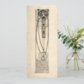 チャールズ・レンニー・マッキントシュ1890年新年のテンプレート (スタンド正面)