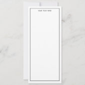 チャールズ・レンニー・マッキントシュ1890年新年のテンプレート (裏面)