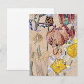 チャールズ・レンニー・マッキントシュ – モンルイ – フラワー (正面/裏面)