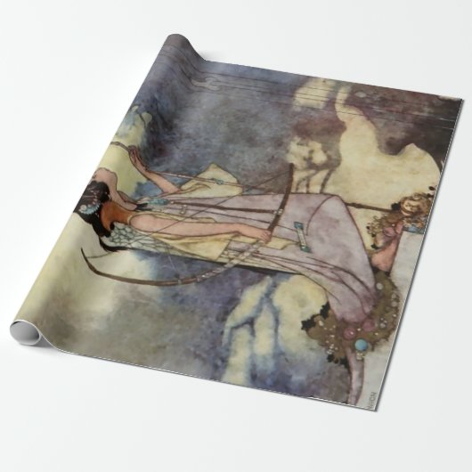 チャールズ・ロビンソンの愛の歌とソネットの芸術 ラッピングペーパー (アンロールド)