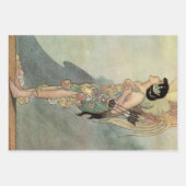 チャールズ・ロビンソン著「真の恋人」 ラッピングペーパーシート (正面)