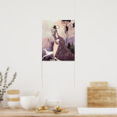 チャールズ・ロビンソン – ヴィンテージ・エリザベス・レディ ポスター (キッチン)