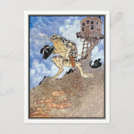 チャールズ・ロビンソン – 彼は森に行くカエル ポストカード