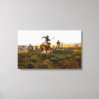 チャールズ・M・ラッセルが悪い キャンバスプリント