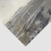 チャールズ・M・ラッセルによる西部絵画「戦争」 薄葉紙 (詳細)