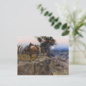 チャールズ・M・ラッセルによる「無実の同盟」 ポストカード (スタンド正面)