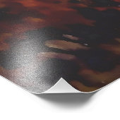 チャールズ・M・ラッセルの「白人が赤に変わる時」 フォトプリント (角)