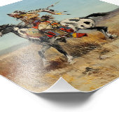 チャールズ・M・ラッセル『ダコタのチーフ』 フォトプリント (角)