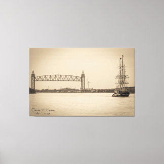 チャールズ・W・モーガン第38回航海 キャンバスプリント