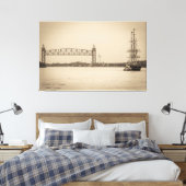 チャールズ・W・モーガン第38回航海 キャンバスプリント (インサイチュ (寝室))