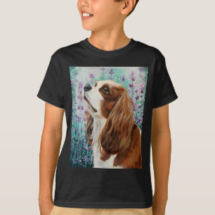 チャールズBlenheim無頓着な王スパニエル犬 Tシャツ