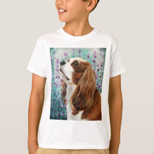 チャールズBlenheim無頓着な王スパニエル犬 Tシャツ