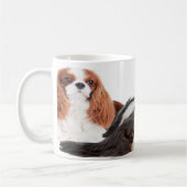 チャールズCavalier Spaniel王 コーヒーマグカップ (左)