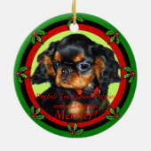 チャールズChristmas Ornament王 セラミックオーナメント (裏面)