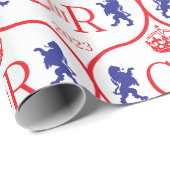 チャールズCIIIR戴冠式2023年統一された王国 ラッピングペーパー (ロールコーナー)