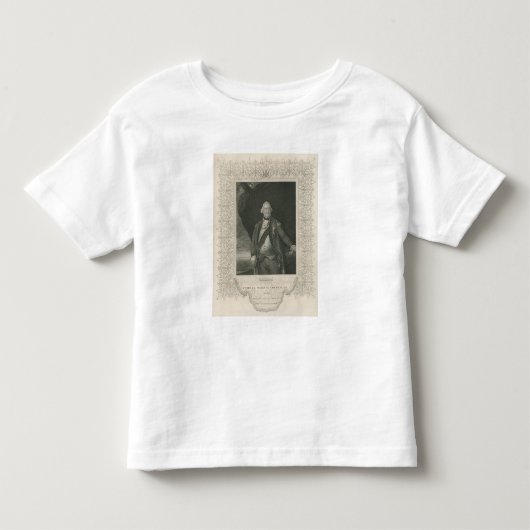 チャールズCornwallis トドラーTシャツ (正面)
