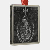 チャールズdeブルゴーニュの紋章付き外衣 メタルオーナメント (右)