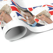 チャールズHRHの王子及びコーンウォールのHRHの公爵夫人 ラッピングペーパー (ロールコーナー)