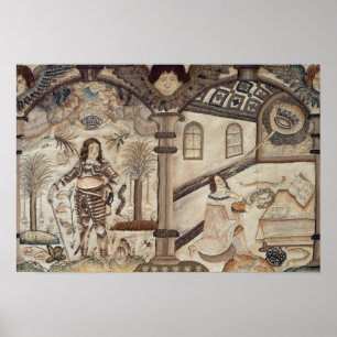 チャールズIおよびチャールズを描写するStumpwork II ポスター
