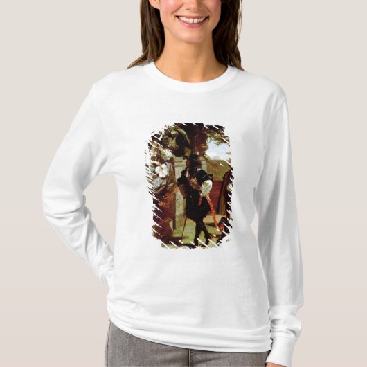 チャールズIIおよびNell Gwynne Tシャツ (正面)