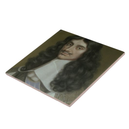 チャールズII (1630-85年) タイル (側面)