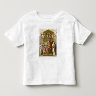 チャールズII (823-77)原稿Iの後の禿げたの、 トドラーTシャツ