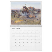 チャールズMラッセルアメリカ カレンダー (3月 2026)