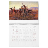 チャールズM.ラッセル カレンダー (2月 2026)