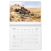 チャールズM.ラッセル カレンダー (3月 2026)