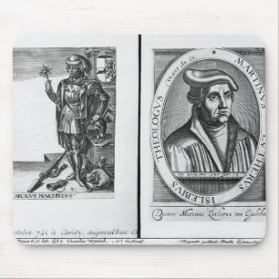チャールズMartelおよびマーティンLuther マウスパッド