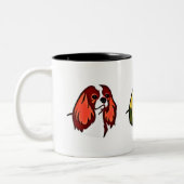 チャールズMug無頓着な王 ツートーンマグカップ (左)