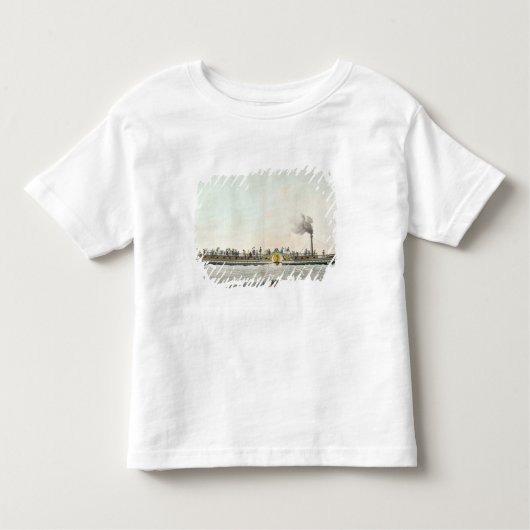 チャールズPhilippeの最初の蒸気船 トドラーTシャツ (正面)