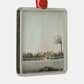 チャールズPhilippeの最初の蒸気船 メタルオーナメント (右)