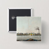 チャールズPhilippeの最初の蒸気船 缶バッジ (正面&裏面)