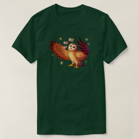 チャールズTシャツ – 緑 Tシャツ (デザイン正面)
