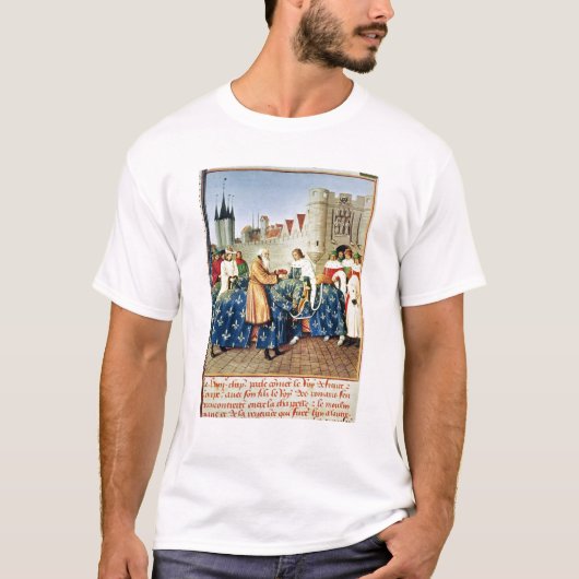 チャールズV受け入れ皇帝チャールズIV Tシャツ (正面)