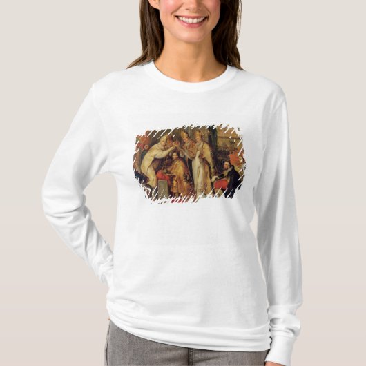 チャールズV神聖ローマ皇帝の即位 Tシャツ (正面)