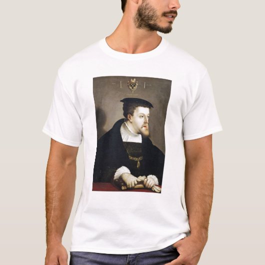 チャールズV神聖ローマ皇帝 Tシャツ (正面)