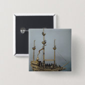 チャールズV自動時計 缶バッジ (正面&裏面)